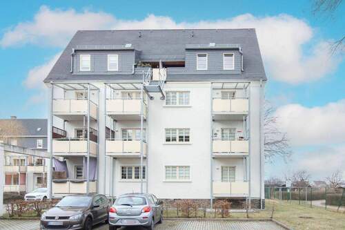 Rückansicht - 2 Zimmer Etagenwohnung zum Kaufen in Chemnitz