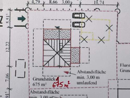 Grundstück 1 ca. 675 qm - 