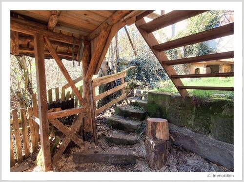 Treppe im Stelzenhaus - 