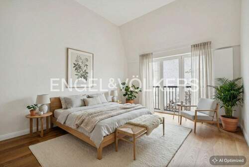 Visualisierung Schlafbereich - 2 Zimmer Etagenwohnung zum Kaufen in Berlin