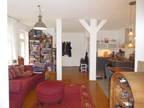 Wohn-Essbereich - 2 Zimmer Etagenwohnung in Fürth