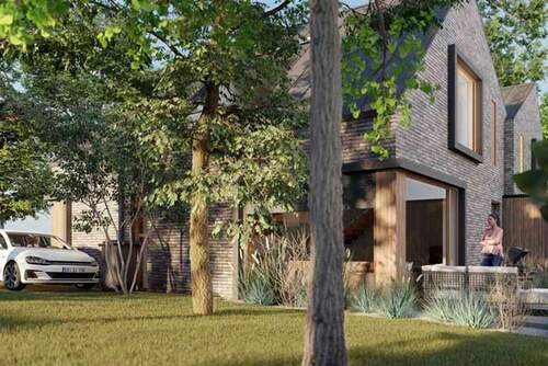 Außenansicht - 4 Zimmer Doppelhaushälfte zum Kaufen in Hamburg