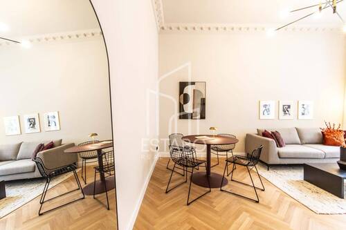 Offener Wohn- und Essbereich - Etagenwohnung mit 65,00 m&sup2; in Berlin zum Kaufen