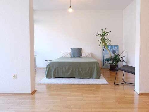 Schlafzimmer vom Wohnzimmer - 