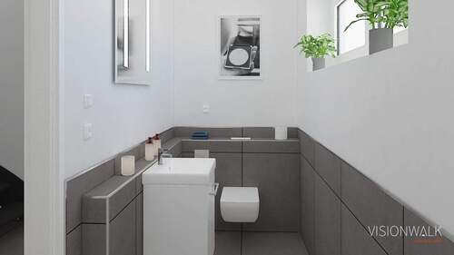 Gäste-WC - 6 Zimmer Einfamilienhaus zum Kaufen in Bornich