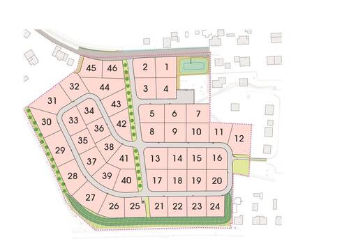 Lageplan mit Nummer - 