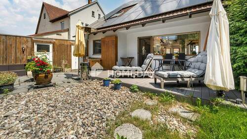 Garten 1 - 6 Zimmer Einfamilienhaus in Walddorfhäslach