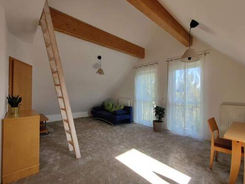 Dachgeschoß, offener Giebel - 