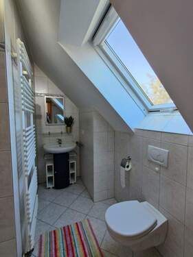 Bad im Dachgeschoß - 