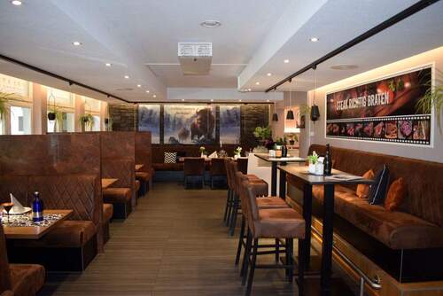 Restaurant innen - 1 Zimmer Hotel, Pension, Gasthof in Putbus