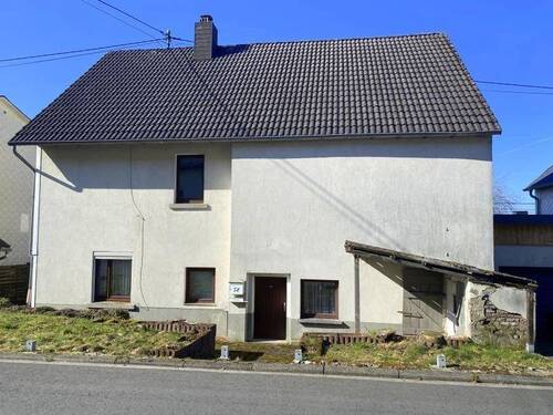 Rückansicht - 4 Zimmer Bauernhaus, Landhaus zum Kaufen in Bölsberg