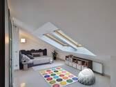 Helles Schlaf-oder Kinderzimmer (visualisiert) - 