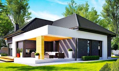 Sidney Hinteransicht - 4 Zimmer Bungalow zum Kaufen in Kassel