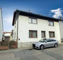 BIETERVERFAHREN - PROVISIONSFREI für Käufer - Einfamilienhaus mit Doppelgarage + Garten aus Nachlass - Sandhausen