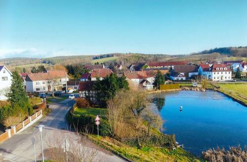 Fensterausblick-Panoramablick auf Unterrohn - 