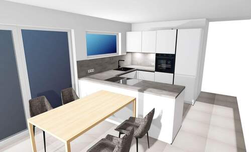 Visualisierung Küche - 