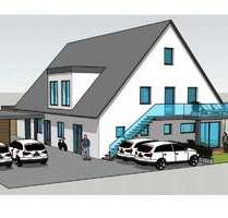 **Neubau Erdgeschosswohnung mit Terrasse und eigenem Gartenanteil in ruhiger Wohnlage** - Kahl am Main