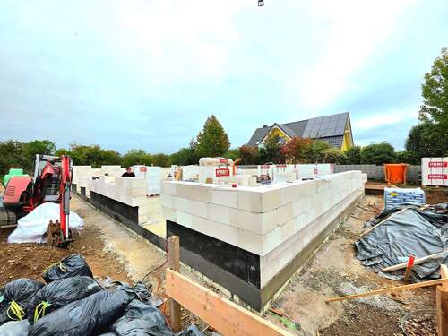 Beginn der Bauarbeiten - 