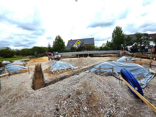 Beginn der Bauarbeiten - 