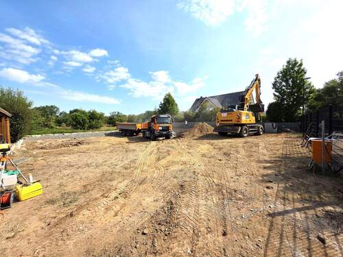 Vorbereitung Grundstück - 