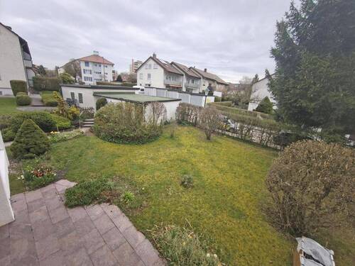 Ausblick vom Balkon - 