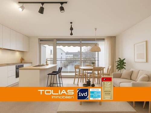 Titelbild - Citylife pur - 2-Zimmer-Rohdiamant mit Stellplatz und Fernsehturmblick im Herzen Stuttgarts!