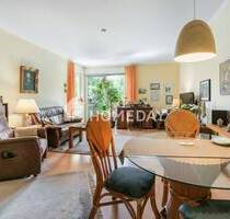 Gepflegte 2-Zimmer-Erdgeschosswohnung mit Stellplatz, Keller und schöner Terrasse - Berlin Lichtenrade