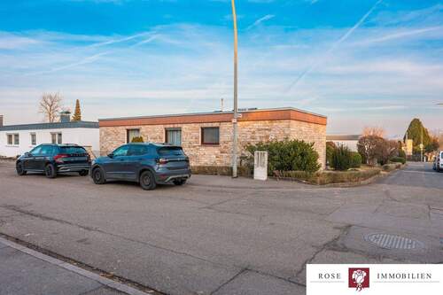 Ansicht Süd-West - Bild 2 - Bungalow mit 131,70 m&sup2; in Kernen im Remstal zum Kaufen