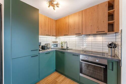 Wohn-Ess-Kochbereich - 3 Zimmer Doppelhaushälfte in Zandt