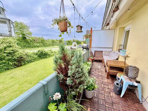 Charmanter West-Balkon - 