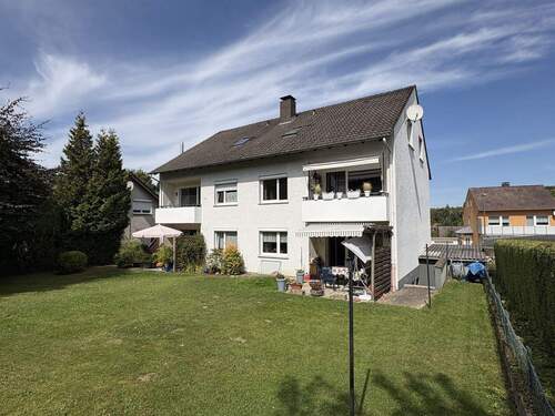 Gartenansicht - 1 Zimmer Mehrfamilienhaus, Wohnhaus zum Kaufen in Detmold / Loßbruch