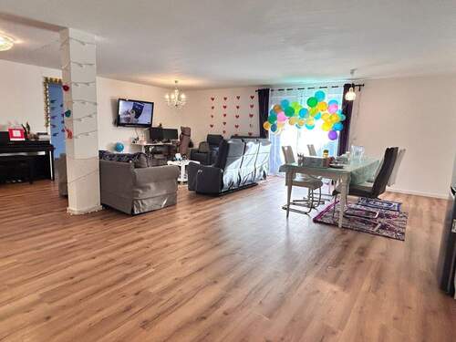 Wohnbereich - 3 Zimmer Terrassenwohnung zur Miete in Markgröningen