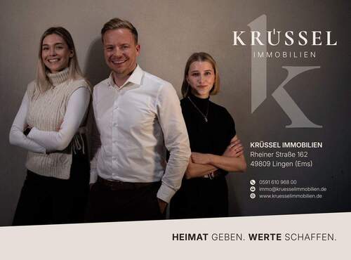 Ihre Immobilienexperten von KRÜSSEL IMMOBILIEN - Einfamilienhaus mit 202,00 m&sup2; in Meppen zum Kaufen