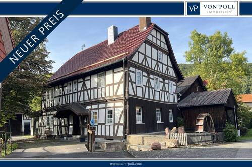 Wassermühle - Wunderschönes Mühlenanwesen entlang des Mühlenbaches