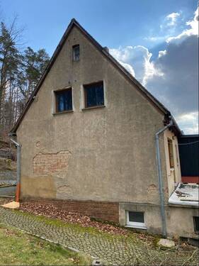 Nordansicht - 3 Zimmer Doppelhaushälfte in Bernstadt