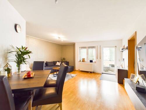 Wohnbereich - Raffiniert geschnittene 3-Zimmer-Wohnung