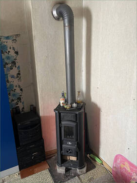 Brennholzofen im OG - 