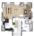 Coast Friesenland EG 3D Floor Plan - 