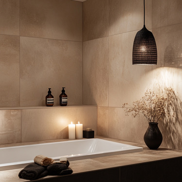 Modernes Bad - Terrassenwohnung mit 58,30 m² in Bayreuth zum Kaufen