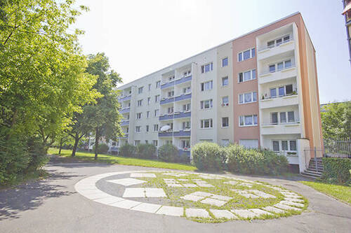 Ansicht hinten - 2 Zimmer Etagenwohnung zur Miete in Halle (Saale)