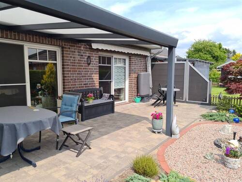 Terrasse / Garten - Reihenmittelhaus mit 74,00 m² in Ovelgönne zum Kaufen
