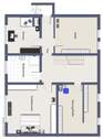 Wohnung 1 - Grundriss Gartengeschoss - 