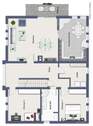 Wohnung 2 - Grundriss OG - 