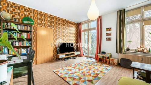 Wohnzimmer 2 - Etagenwohnung mit 81,00 m&sup2; in Magdeburg zum Kaufen