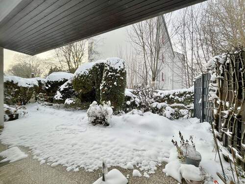 Blick aus dem Wohnzimmer - 