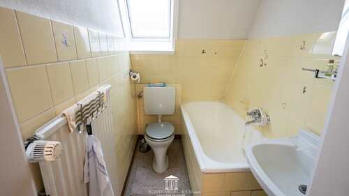 Wannenbad Spitzboden - 