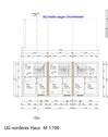 Grundriss Untergeschoss - vorderes Haus - 