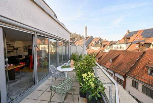 Dachterrasse Wohnbereich - 