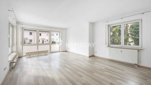 Wohnzimmer 1 - Etagenwohnung mit 61,00 m&sup2; in Ammerbuch - Entringen zum Kaufen