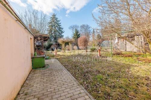 Garten - Doppelhaushälfte mit 130,00 m&sup2; in Ballenstedt zum Kaufen